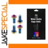 Colorful Alloy Steel Bike Bottle Cage Screws (Set of 4)