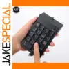 Black USB Numeric Keypad for Precise Data Entry