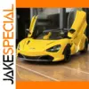 Yellow McLaren 720S Diecast Model 1:18 Scale