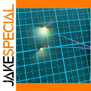 10-Piece HO Scale Miniature Spotlight Set