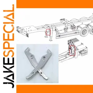Metal Support Feet for RC Truck Trailers