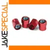 Vibrant Aluminum Tire Valve Caps Set