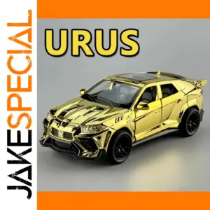 Gold Finish Lamborghini Urus Diecast Model
