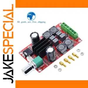 High-Power Digital Amplifier Board 2x50W