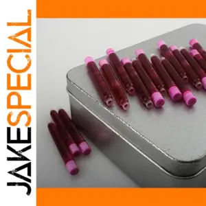 Vibrant Disposable Ink Cartridges for Fountain Pens