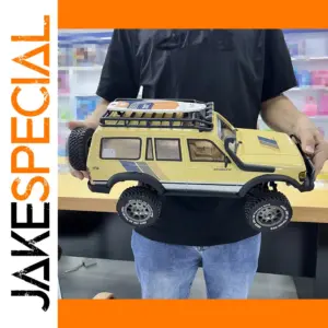 Vibrant Yellow RC Off-Road Climbing SUV