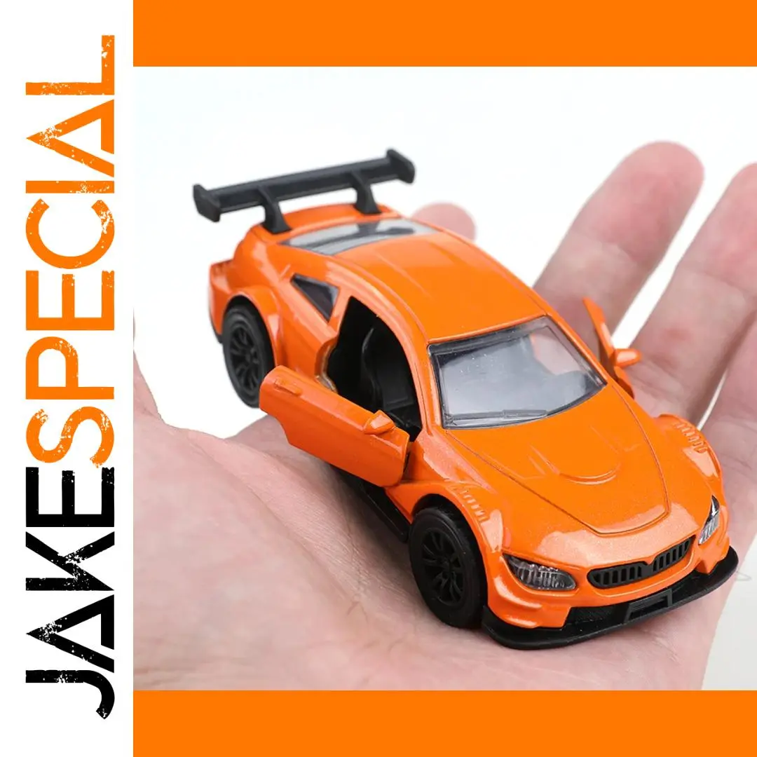 Vibrant Orange BMW M4 1:38 Diecast Model 1 Vibrant Orange BMW M4 1:38 Diecast Model