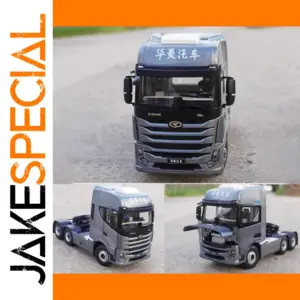 Scale 1:24 Diecast Heavy-Duty Truck Model