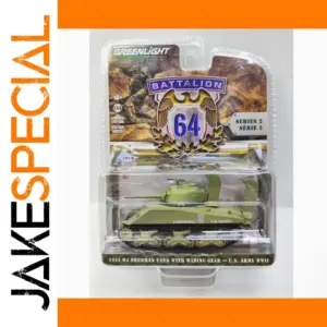 1/64 Scale M4 Sherman Tank Collectible