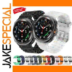 Vibrant Silicone Strap for Galaxy Watch 7 Ultra