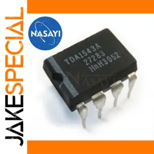 Dual TDA1543A/TDA1543 DIP-8 DAC Chips Set