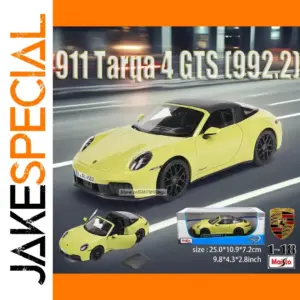 Diecast 1:18 Porsche 911 Tarqa 4 GTS Replica