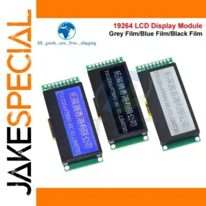 TZT 192×64 Graphic LCD Module for Projects