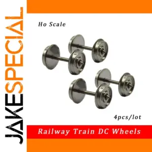 HO 1:87 Metal Model Train Wheel Set