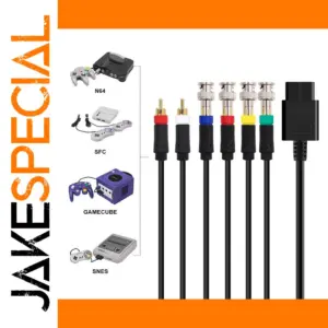 Premium RGBS AV Cable for Consoles
