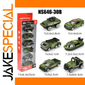 1:64 Military Vehicle Die-Cast Set for Collectors