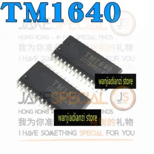 TM1640 LED Driver IC Set for 8x16 Matrices