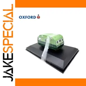 Diecast Green Caravan Support Model 1:76 Scale