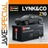 Lynk & Co Z10 Coupe 1:64 Diecast Model—Red/Black