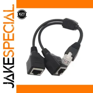 Y-Shaped Ethernet Splitter for Stable Network Expansion