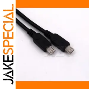 Dual Micro USB Y-Split Charging Cable