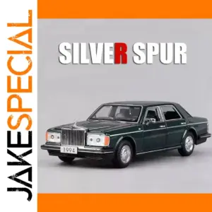 Vintage Luxury 1:32 Diecast Car Model in Green