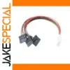 Molex 4Pin to SATA Power Splitter Cable 20cm