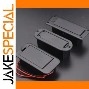 Durable 9V Metal Guitar Battery Box