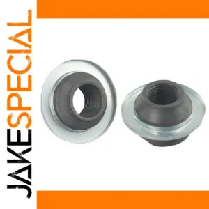 Steel Bicycle Axle Cone Nuts Set for Budget Bikes