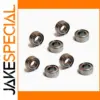High-Performance RC Ball Bearings 10x5x4 mm Set