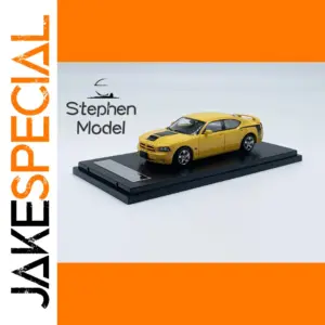 Yellow Dodge Charger 08 R/T Super Bee Diecast Model