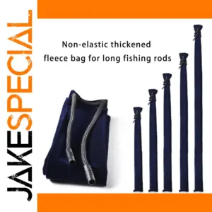 Navy Blue Fishing Rod & Cue Storage Bag