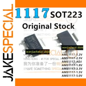 AMS1117 Voltage Regulator IC Series 1.2V-5V
