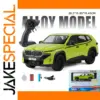 Vibrant Lime Green Off-Road SUV Model
