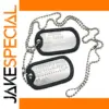 Stainless Steel Personalized Dog Tag Set