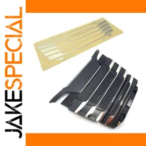 Silver Metal Sticker for Tamiya RC Truck