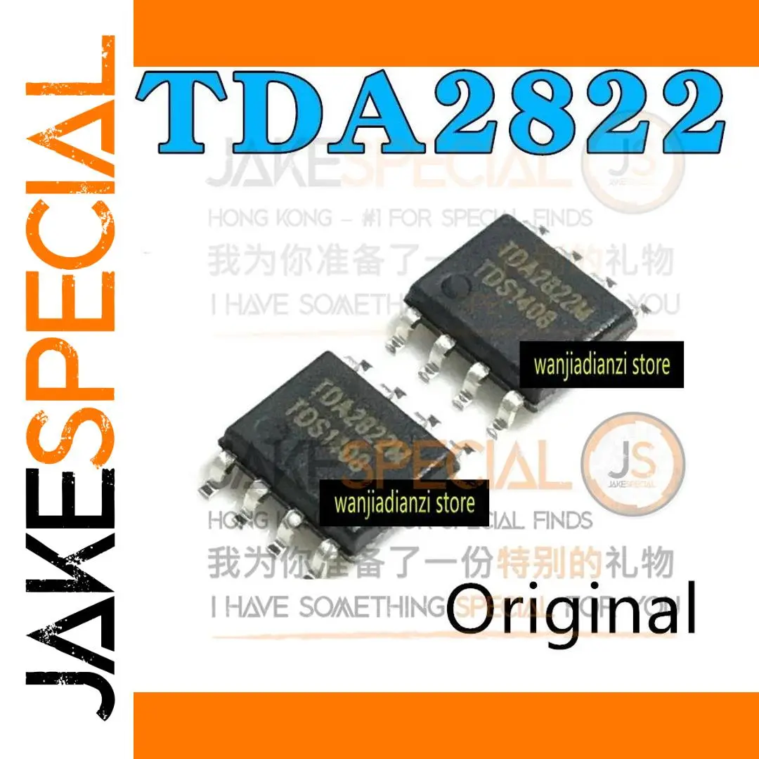 Set of 5 Original TDA2822 Amplifier ICs in SOP8 1 Set of 5 Original TDA2822 Amplifier ICs in SOP8