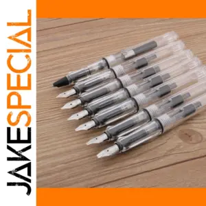 Transparent White Duckbill Gothic Fountain Pen