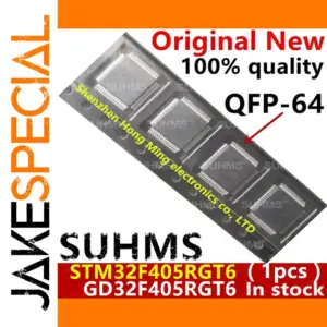 STM32F405RGT6 and GD32F405RGT6 Chipset QFP-64