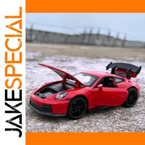 Vivid Red Porsche 911 GT3 Diecast Model