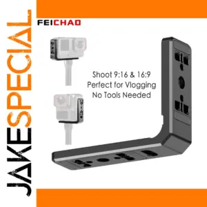 Magnetic L-Shaped Action Camera Mount