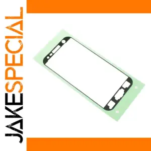 Galaxy J3 2017 J330 Black Adhesive Front Frame Sticker