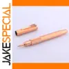 Luxury Rose Gold Metal Rollerball Pen