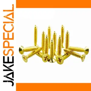 Brass Self-Tapping Countersunk Screws Set