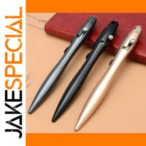 Tactical Gel Ink Pen with Tungsten Steel Tip