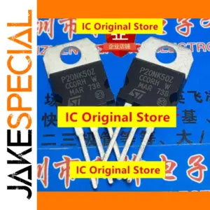 Set of 10 P20NK50Z High-Voltage MOSFETs