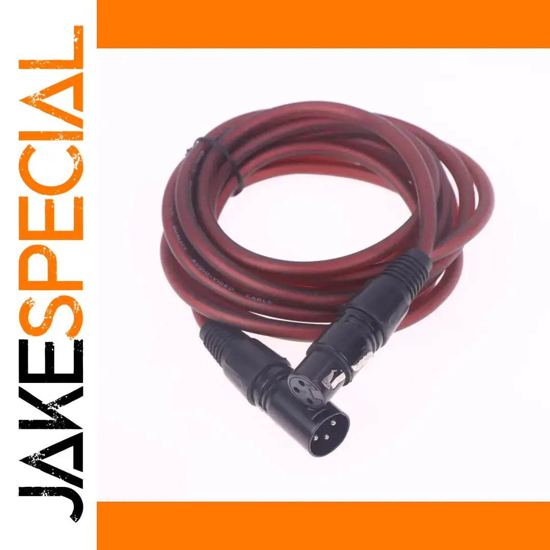 Durable 3-Pin DMX Lighting Cable 5m 1 Durable 3-Pin DMX Lighting Cable 5m