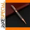 Elegant Gray and Rose Gold Ballpoint Pen