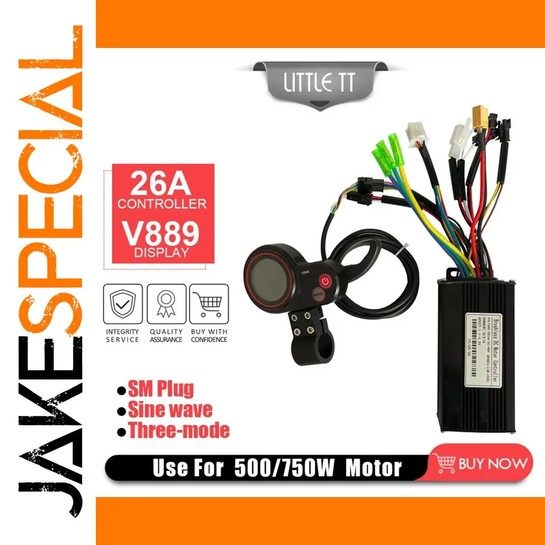 Sine Wave Controller with Display for E-Bikes 1 Sine Wave Controller with Display for E-Bikes