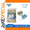 Precision Metal Film Resistor Set with 150/300 Pieces